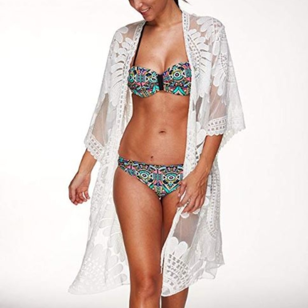 Mesh lace coverup